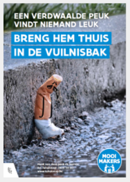 vuilnis Zwerfvuilactie 2de leerjaar.